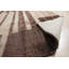 Brown Hand-Knotted Wool Staggered Earth Stripe Geometric Modern Contemporary Carpet Rug-149520946