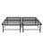 Metal Platform Bed Base For King Mattress, Black. Structure Long-term Use. Gives Strong Mattress Support. Under Storage Included. Quick And Simple Assembly. Compatible With All Sizes. Industrial-774290646