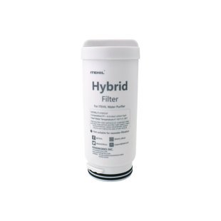 Filtre de remplacement hybride pour comptoir