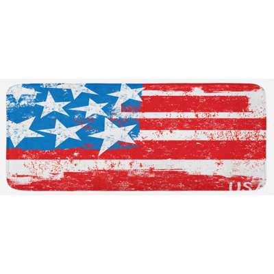 Tapis de cuisine american flag