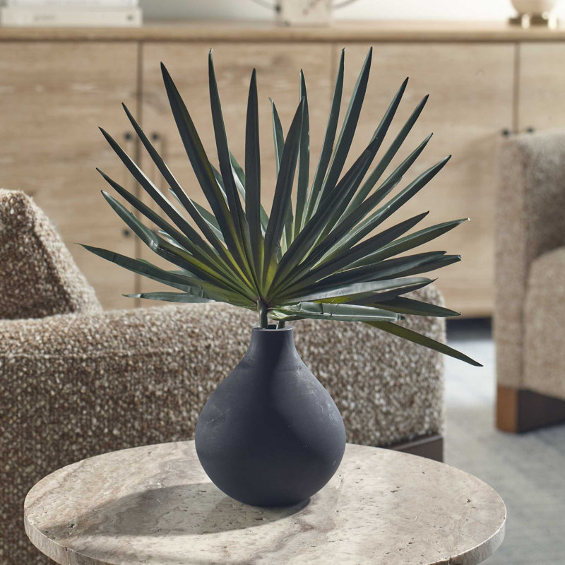Accent et vase Uttermost Axis Palm