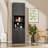 Schnur 75"H Kitchen Pantry Cabinet with Open Storage and Adjustable Shelves for Dining Room, Living Room, Laundry, Bathroom-1738234488