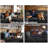 160" Oversized Modular Sectional, Cloud Corduroy Sofa Wide Deep Seat Couch, 5 Seater Large Sleeper Bed Plush Cushion with Convertible Ottoman Chaise for Lounge Modern Furniture Sets-609707223