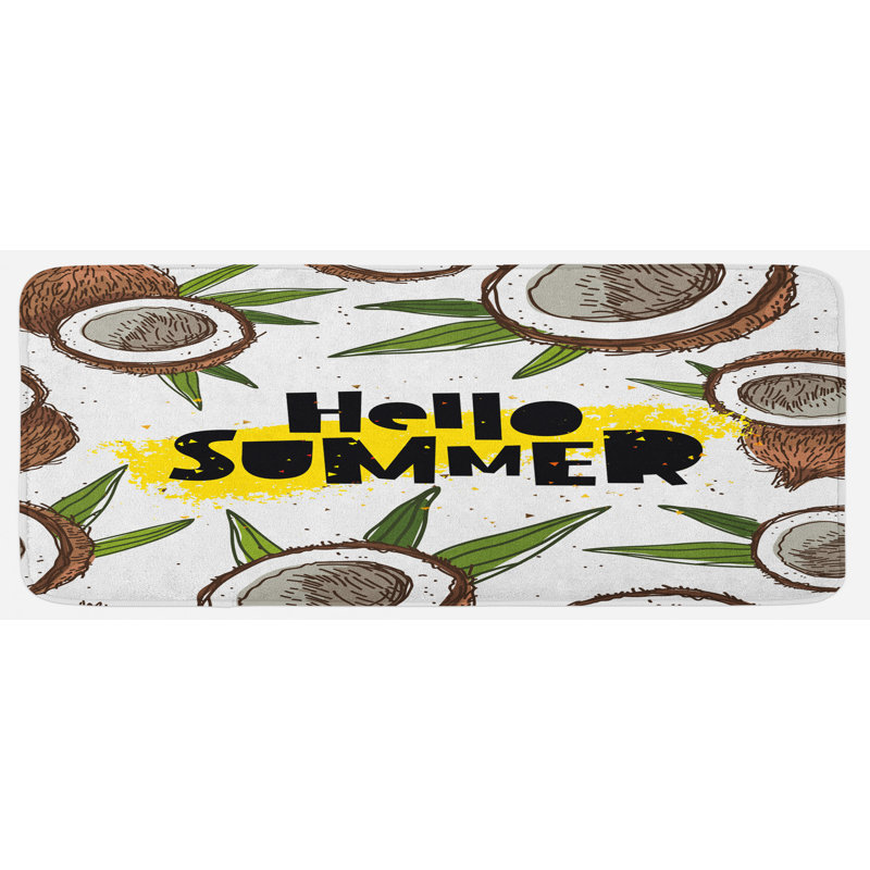 Tapis de cuisine Hello Summer