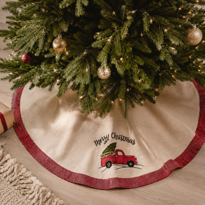 Jupe d'arbre de Noël 56 po