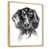 Beige Floater Framed Canvas selected