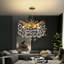 Grand lustre moderne en cristal Glam Chandelier-619454855