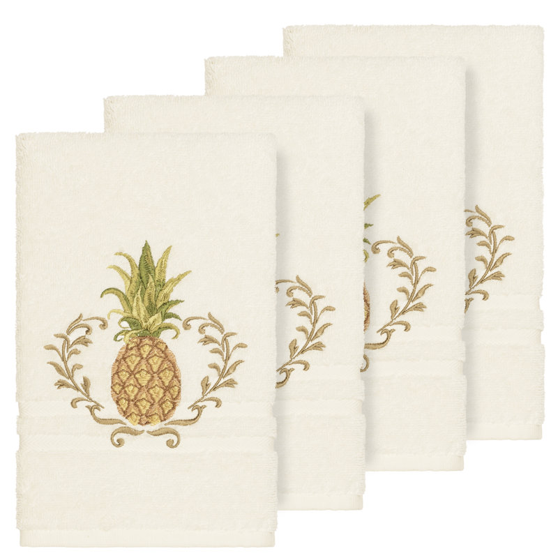 Welcome Turkish Cotton Hand Towel, Cream
