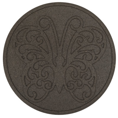 STEPPINGSTONE-BUTTERFLY Rubber Stepping Stone