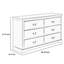Commode double 6 tiroirs Reith-1010279927