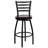 Lomonaco Swivel Counter Stool with Metal Frame-33495677