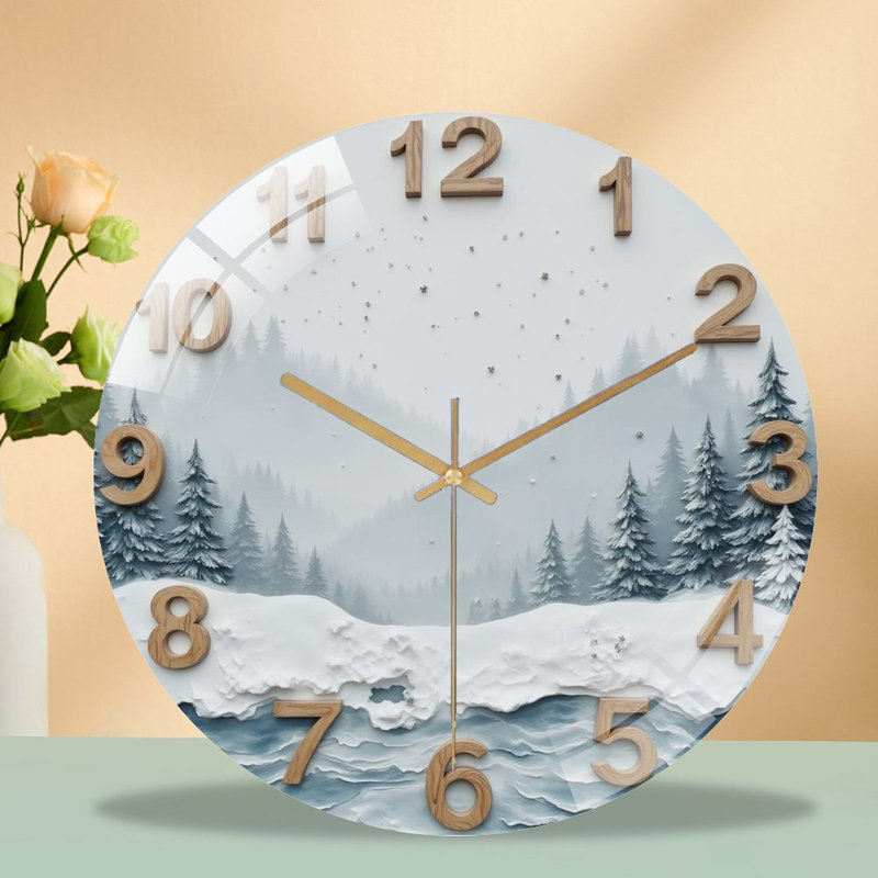 Horloge murale 12 po
