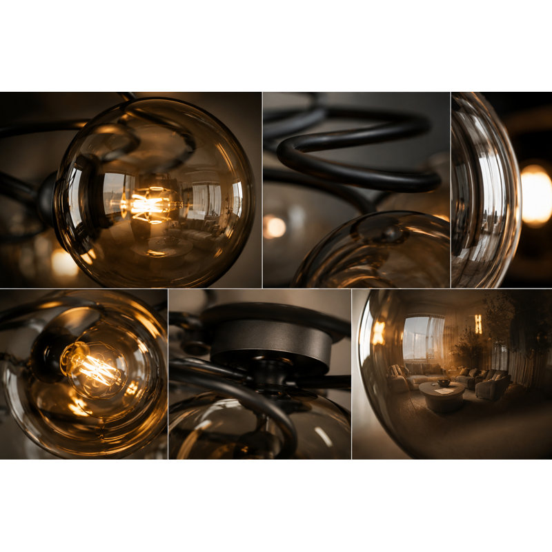Armed Sconce, Orange/Honey