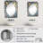 Starkes Rectangle Mirror-669655815