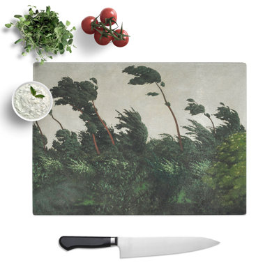 The Wind by Felix Vallotton Chopping Board