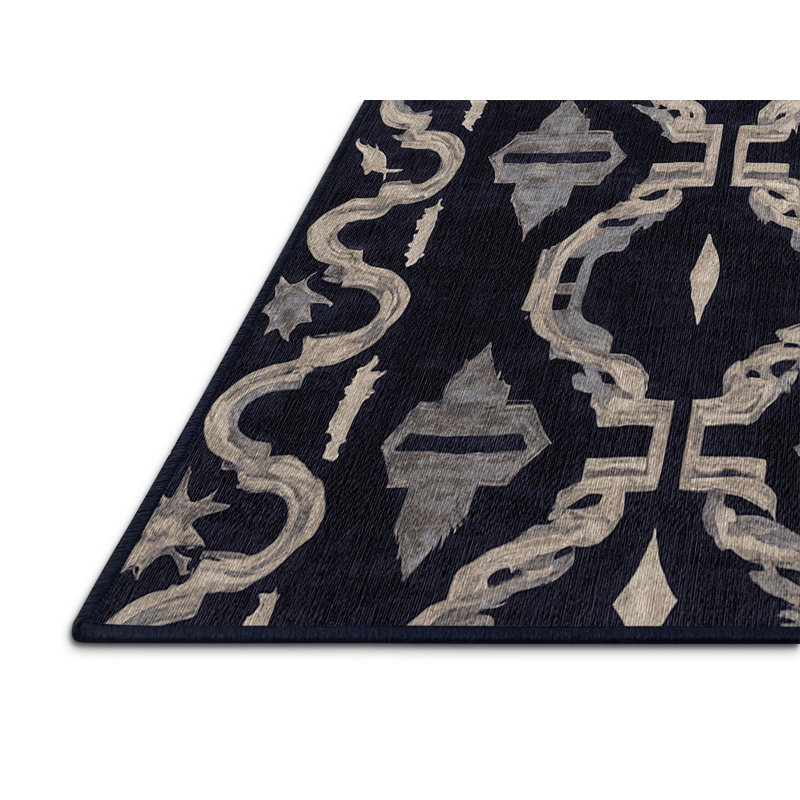 Tapis mauve lavable à la machine, Rectangle 8 pi x 12 pi