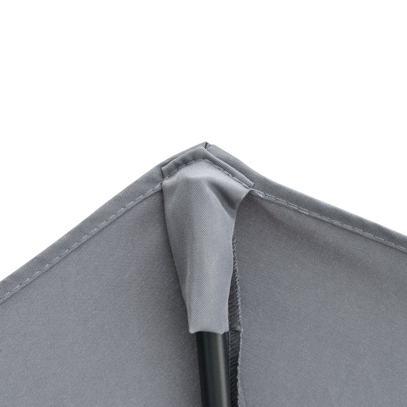 200cm Balcony Parasol, Grey