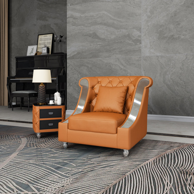Mayfair Collection Club Chair, Cognac