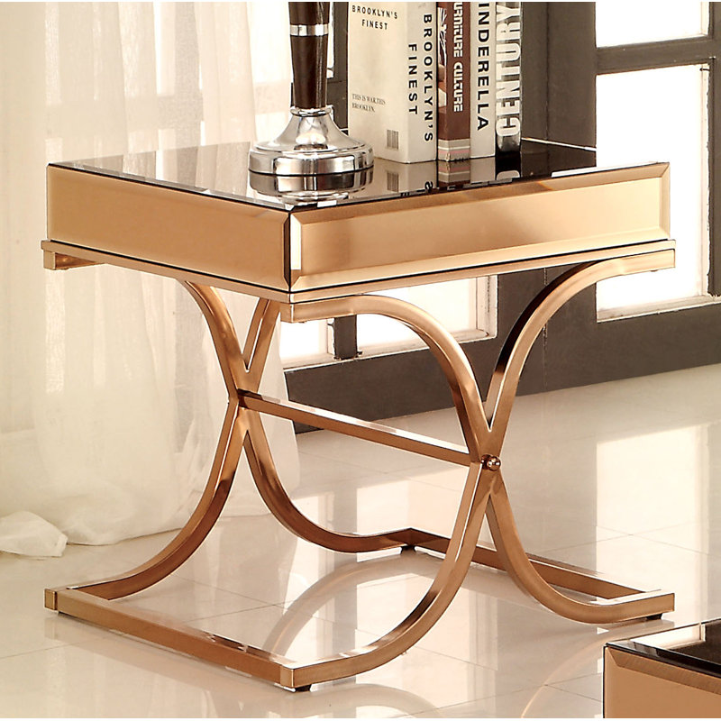 Table de bout Rakel, Laiton