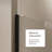 Glass Shower Door, 30  60 In.W X 72 In.H Shower Sliding Door Walkin Shower Screen Dual Usage,1/4 Inch Thick Glass Panel With Stainless Steel Handle, Supporting Bar, Black