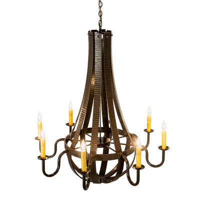 Seigle 8 - Light Dimmable Empire Chandelier
