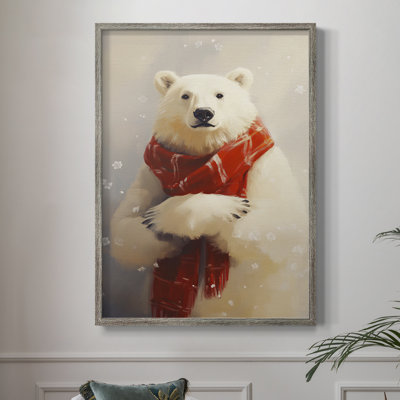 Art des Fêtes de Noël - Série 2 - CECLII, reproduction encadrée - bois massif