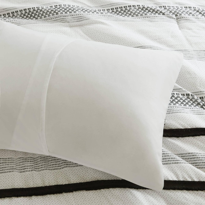 Polyester Comforter and Quilt Set of 7, Full Comforter + 6 Additional Pieces