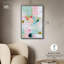 «Mint and Rose Blush I», reproduction d'art sur toile par Art Remedy, cadre noir, 24 x 36-1619287142-1619287144