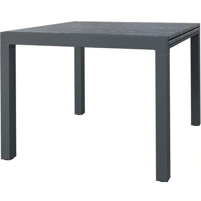 Outdoor Table,Aluminum Frame Rectangle Outdoor Table