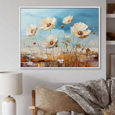 «Daisy Dreamscape Flowers Field» sur impression sur toile