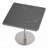 Square Faux Marble Dining Table with Titanium Gold Legs (31.5")-1932917940
