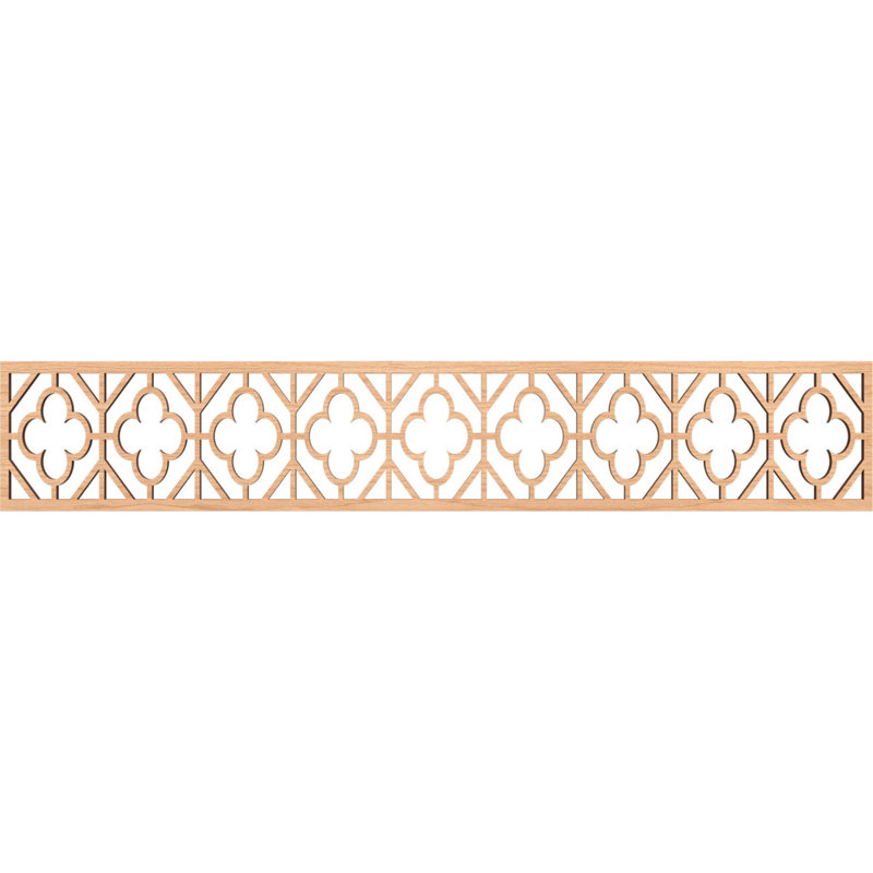 Moulure Hazelton, H 8 po x l 46,625 po x P 0,375 po, Noyer blanc