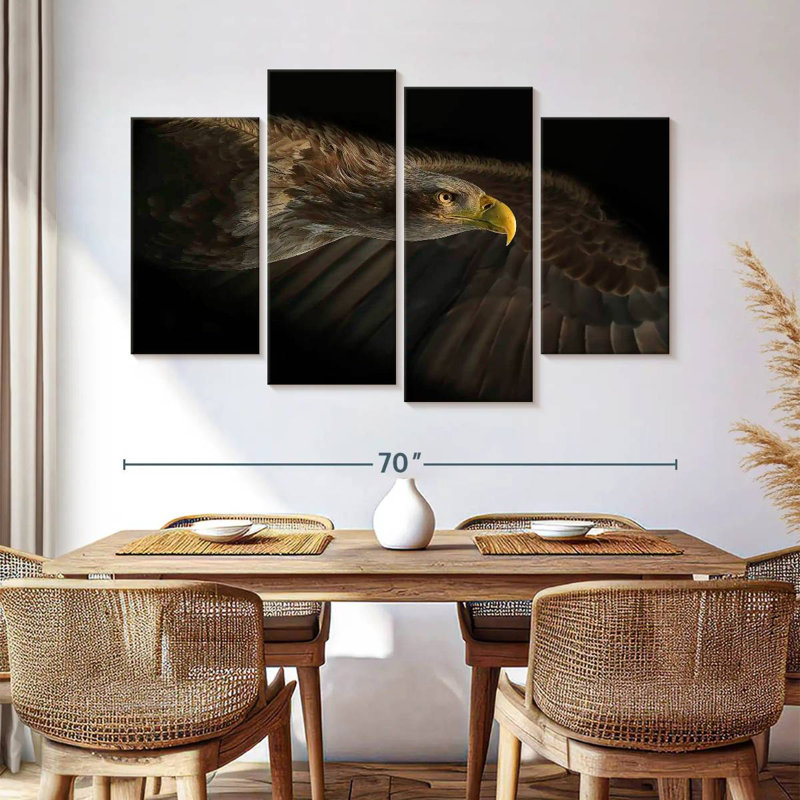 Brampt Eager Eagle, 42" H x 68" W