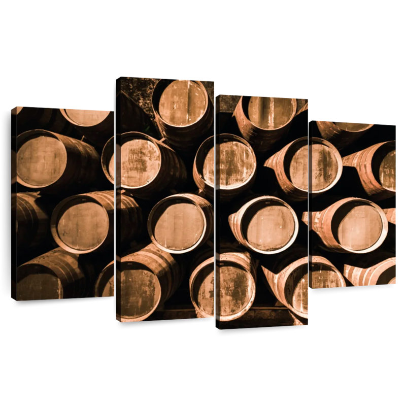 Yarlin Wine Barrels In Porto Cellar, H 27 po x l 43 po