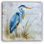 «Blue Horizon Heron», art mural sur toile tendue
