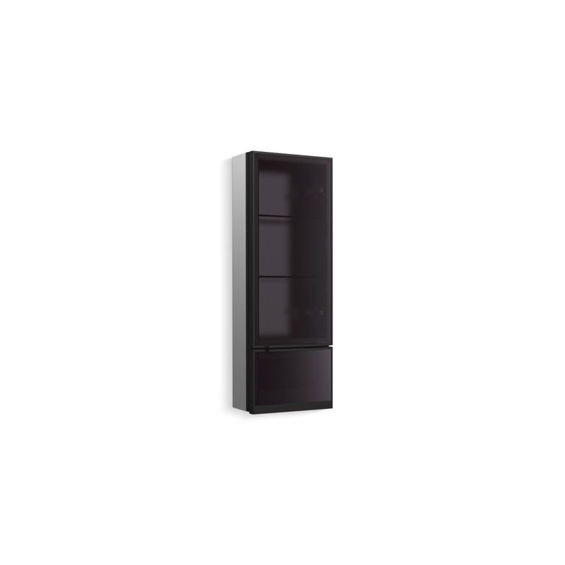 Collage 12 In. X 32 In. Medicine Cabinet With Showcase Glass Left-Hinged, Right Hinged