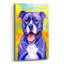«Peppy Mauve Pitbull» par Rebecca Wang Art-1887714241