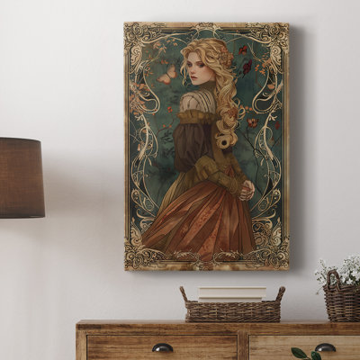 WOMEN Series CCCCXXV - Toile tendue avec châssis de qualité supérieure - Prêt à être accroché
