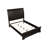 Queen Bed, Fusing Veneers And Pine Solid Bed With Quality, Blending