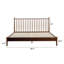  Structure de lit en bois massif Inno avec tête de lit à broche et lattes silencieuses, capacité de 1000 lb-962485926-959207298