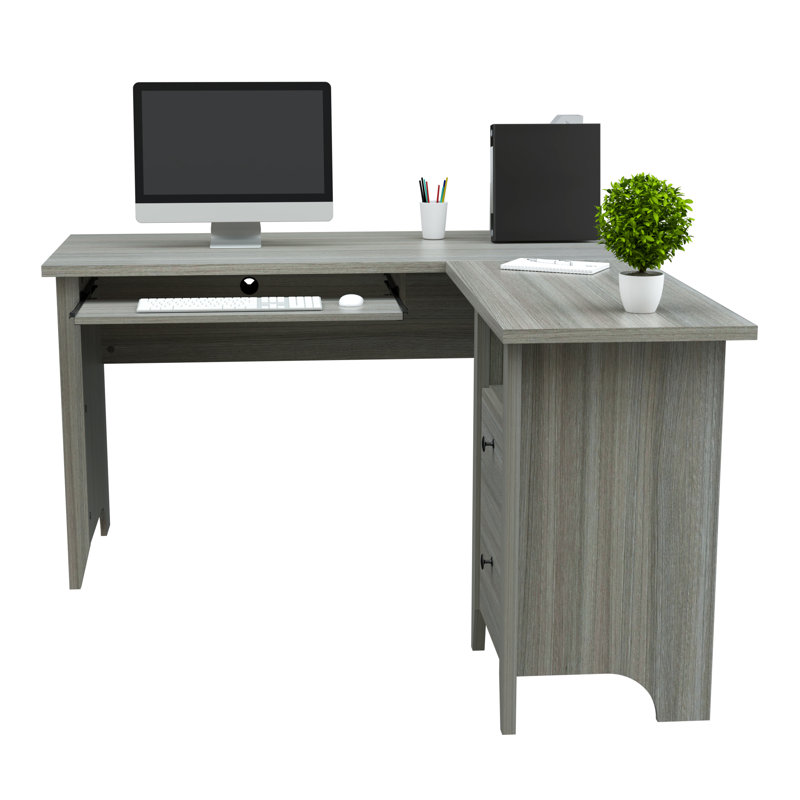 Kazuhito L-Shaped Computer Desk