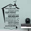 Non-Wall Damaging Wall Decal