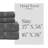 Elegance Essentials 550GSM 100% Cotton Zero Twist Bath Towel Set (2 Bath Towel, 2 Hand Towel)-897300564