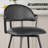 Swivel Upholstered Counter Stool with Metal Frame (Set of 2)-1743174713-1743493377