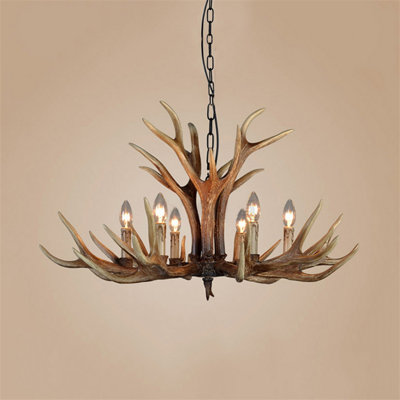 Joshpal 6 - Light Iron Chandelier