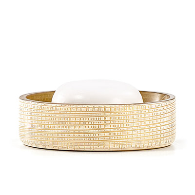 Woven Glass Soap Dish