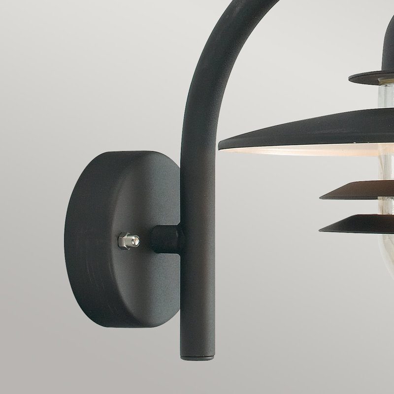 Truro Outdoor Barn Light, Black