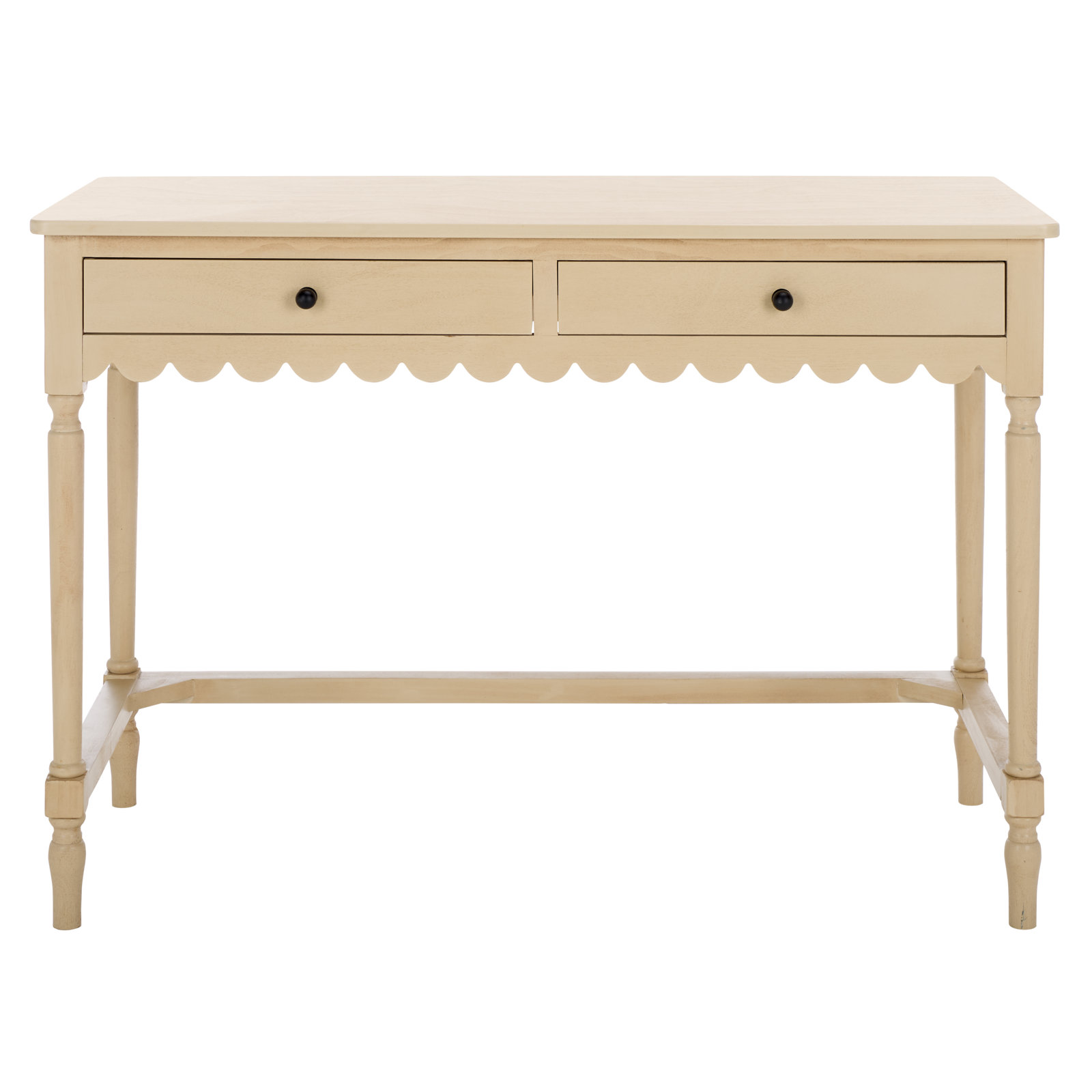 Branden 42" Pine Writing Desk, Natural
