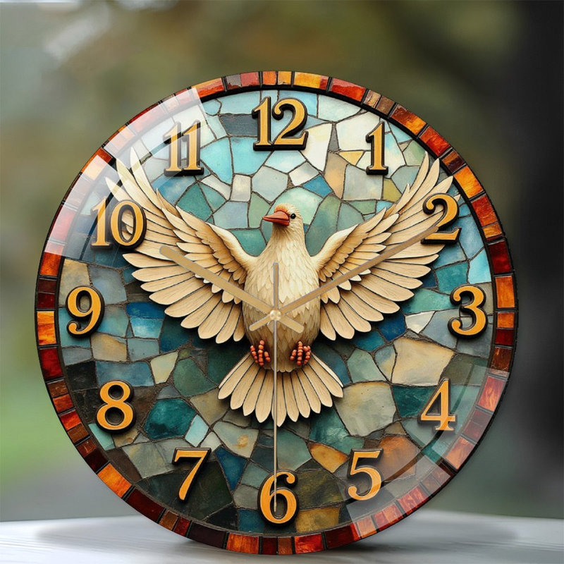 Horloge murale avec horloge murale 12 po