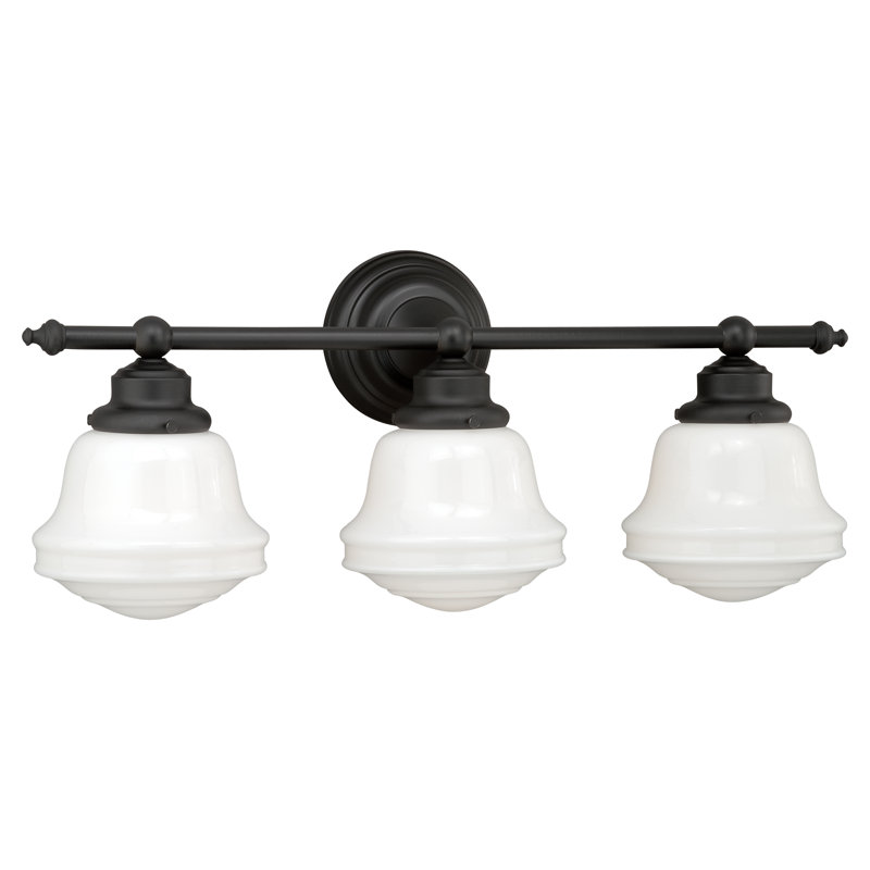 Margaree Dimmable Vanity Light, Oil Rubbed Bronze, 10.5" H x 6.75" W x 6.75" D, 2 Lights
